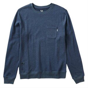 Vuori Men's Jeffreys Pullover Indigo Heather